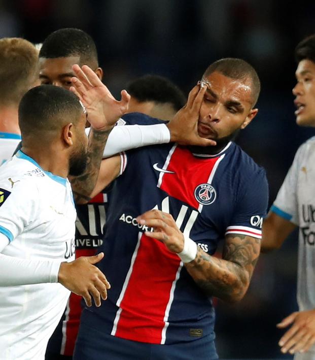 PSG Marseille Fights