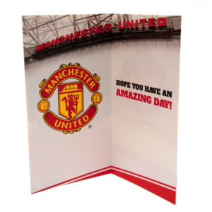 Manchester United FC Õnnitluskaart - Image 2