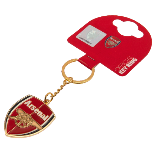 Arsenal FC Crest Keyring Metal 2