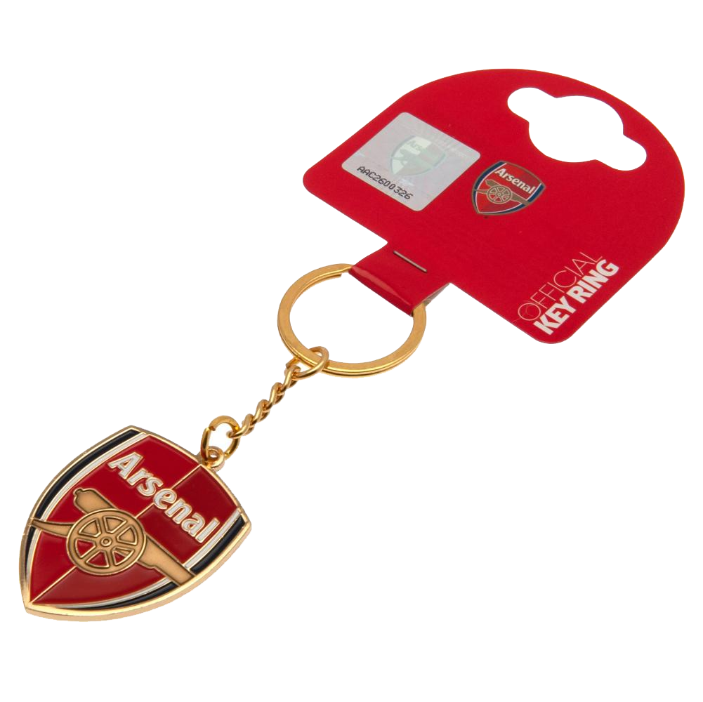 Arsenal FC Crest Keyring Metal 2