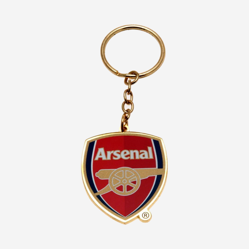 Arsenal FC Crest Keyring Metal