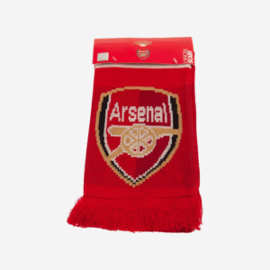 Arsenal FC Gunners Red Knit Scarf 2
