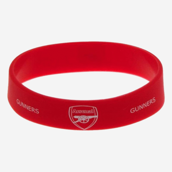 Arsenal-FC-Red-Silicone-Wristband Arsenal FC Red Silicone Wristband