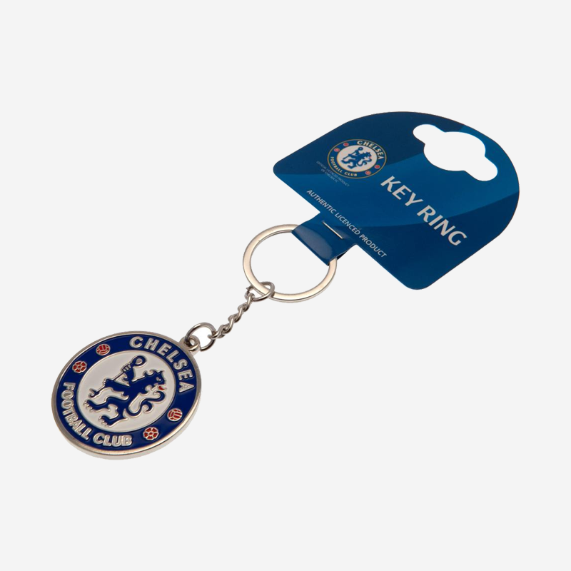 Chelsea FC Crest Keyring Metal 2