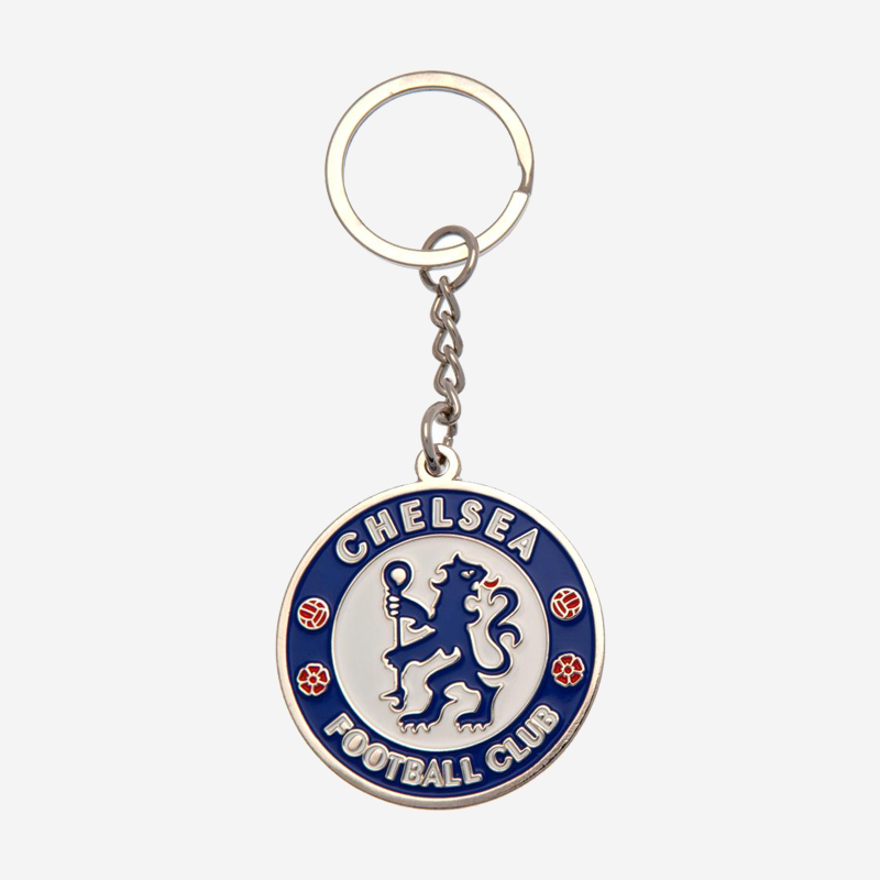 Chelsea FC Crest Keyring Metal