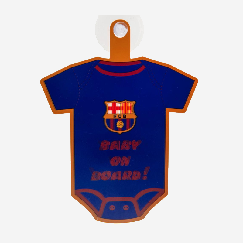 FC Barcelona Baby On Board Sign Official Licensed