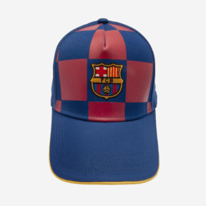 FC Barcelona Chequered Cap Official Licensed 2