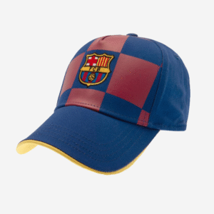 FC Barcelona Chequered Cap Official Licensed
