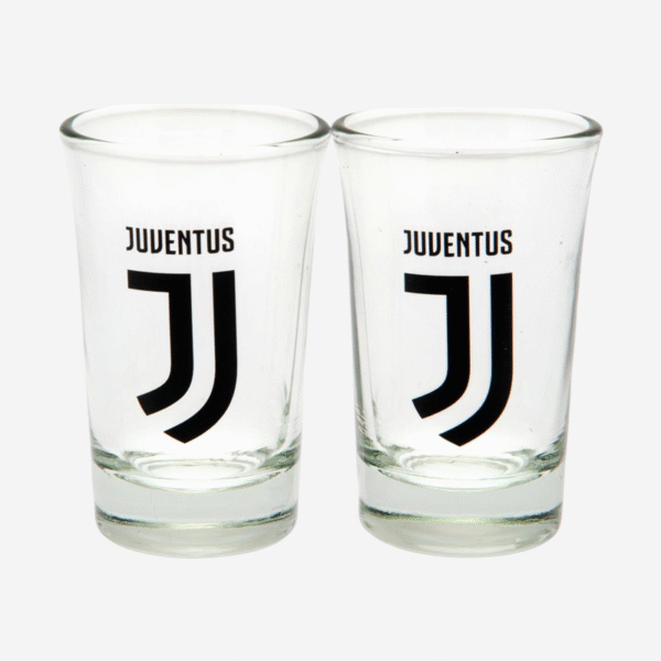 Juventus-FC-2-Pack-Shot-Glass-Set Juventus FC 2 Pack Shot Glass Set