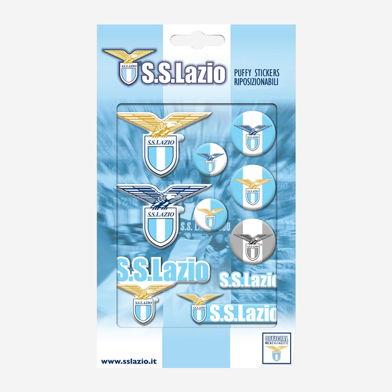 Lazio SS Bubble Sticker Set