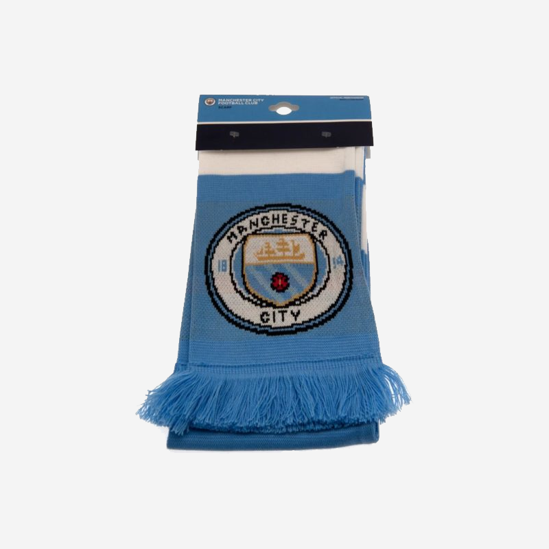 Manchester City FC Scarf Sky Blue Bar 2