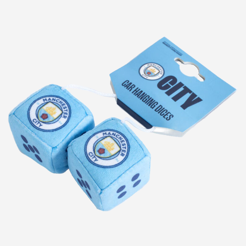 Manchester City FC Sky Blue Hanging Dice 2