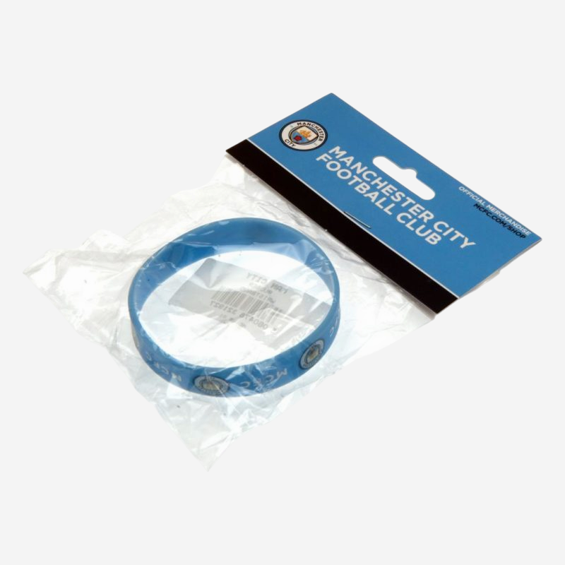 Manchester City FC Sky Blue Silicone Wristband 2