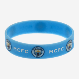 Manchester City FC Sky Blue Silicone Wristband - Image 1