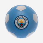 Manchester City FC Stress Ball Sky Blue White 6cm with Club Crest