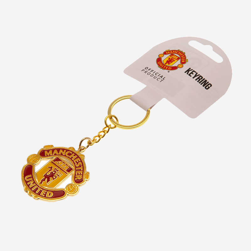 Manchester United FC Crest Keyring Official Licensed 2