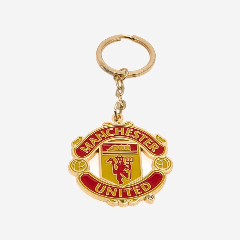 Manchester United FC Crest Keyring Official Licensed