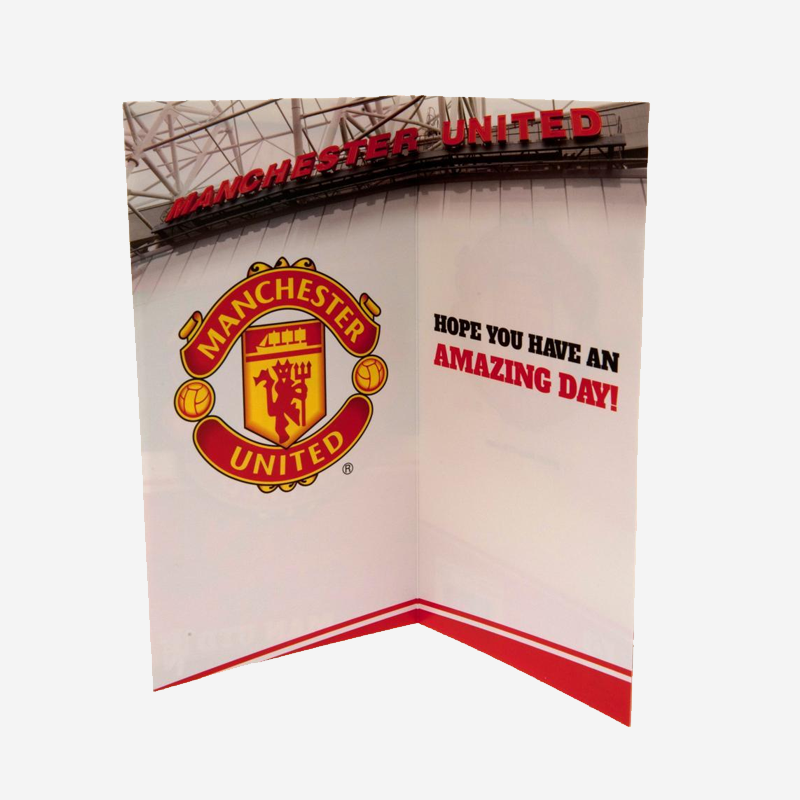 Manchester United FC Stadium Birthday Card Official Licensed 2