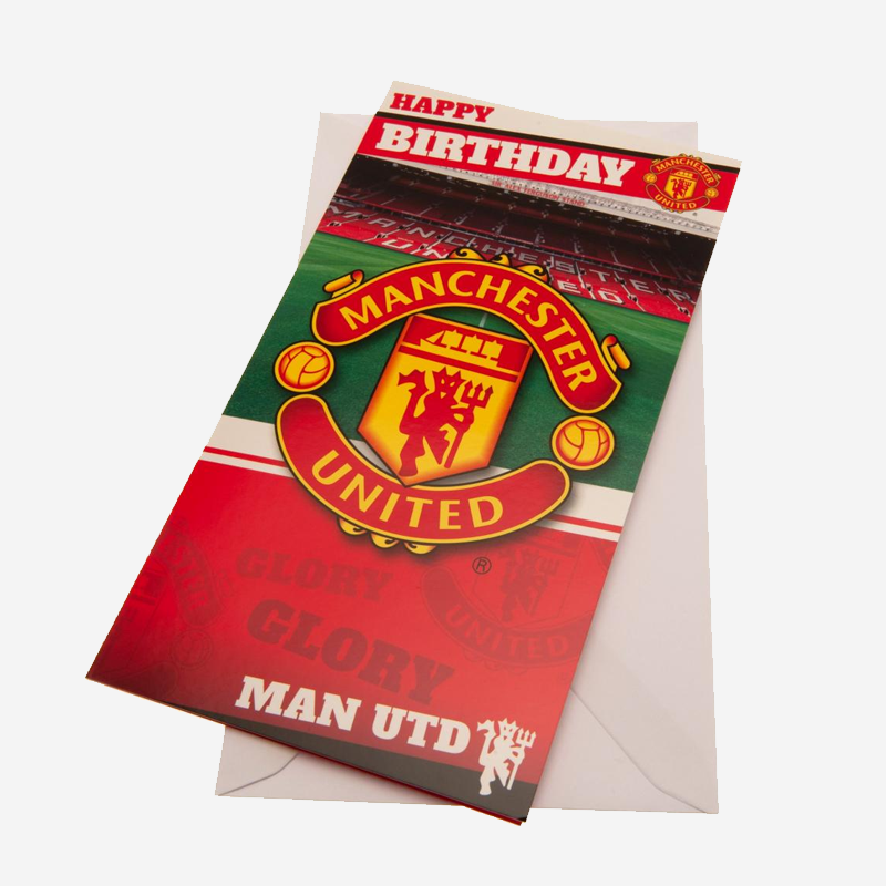 Manchester United FC Stadium Birthday Card Official Licensed