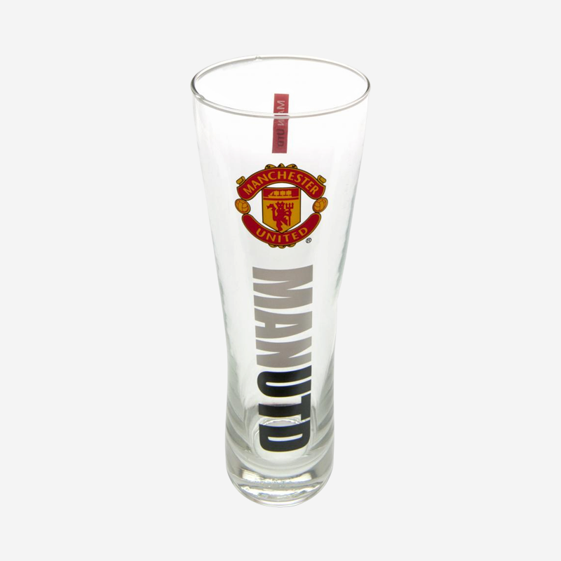 Manchester United FC Tall Beer Glass