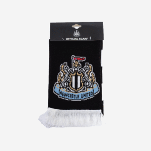 Newcastle United FC Scarf Black & White Bar 2