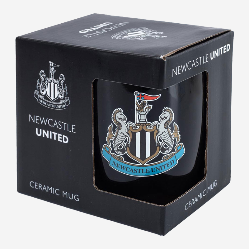 Newcastle United FC Shaped Mug Ceramic 315ml with Club Crest 2
