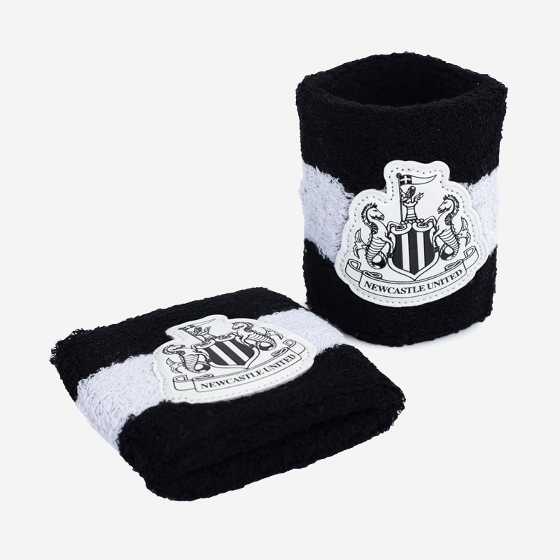Newcastle United FC Wristbands Official 2 Pack