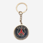 Paris Saint Germain FC Crest Keyring Metal