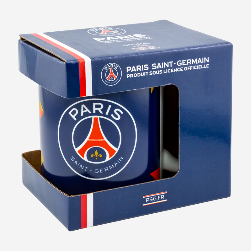 Paris Saint Germain FC Particle Mug Ceramic 315ml with Club Crest 2