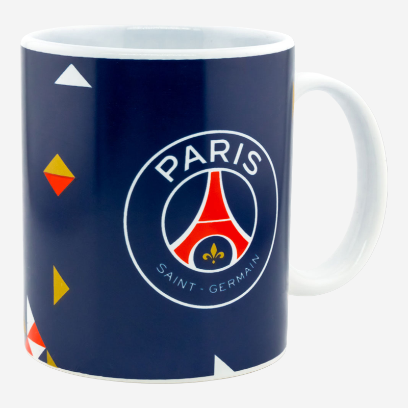 Paris Saint Germain FC Particle Mug Ceramic 315ml with Club Crest