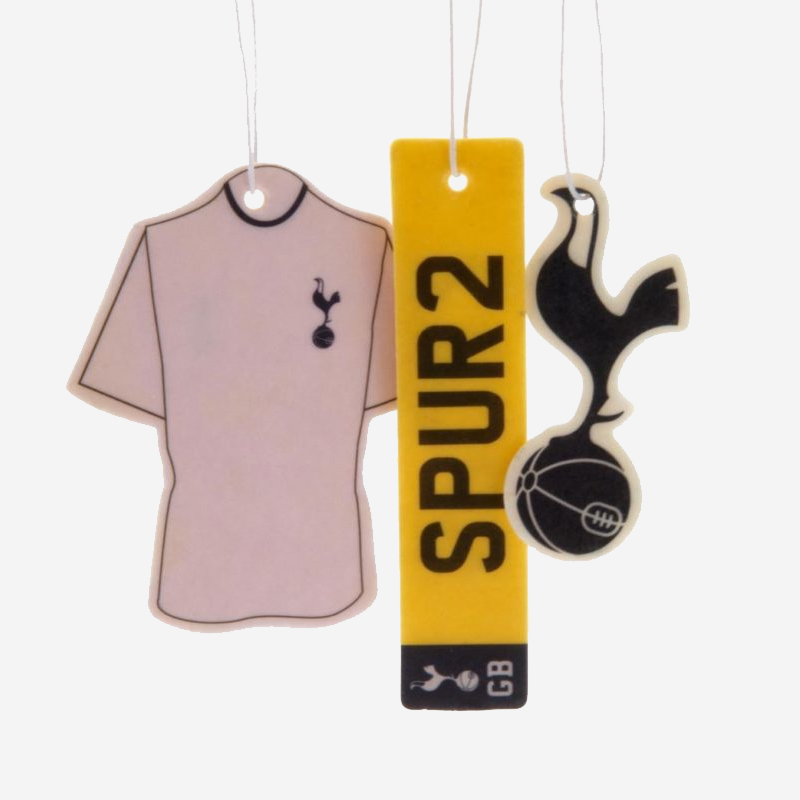 Tottenham Hotspur FC Crest & Kit 3pk Air Fresheners