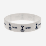 Tottenham Hotspur FC White Silicone Wristband