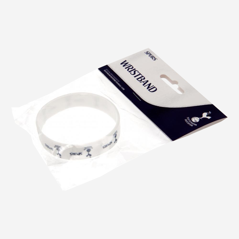 Tottenham Hotspur FC White Silicone Wristband 2