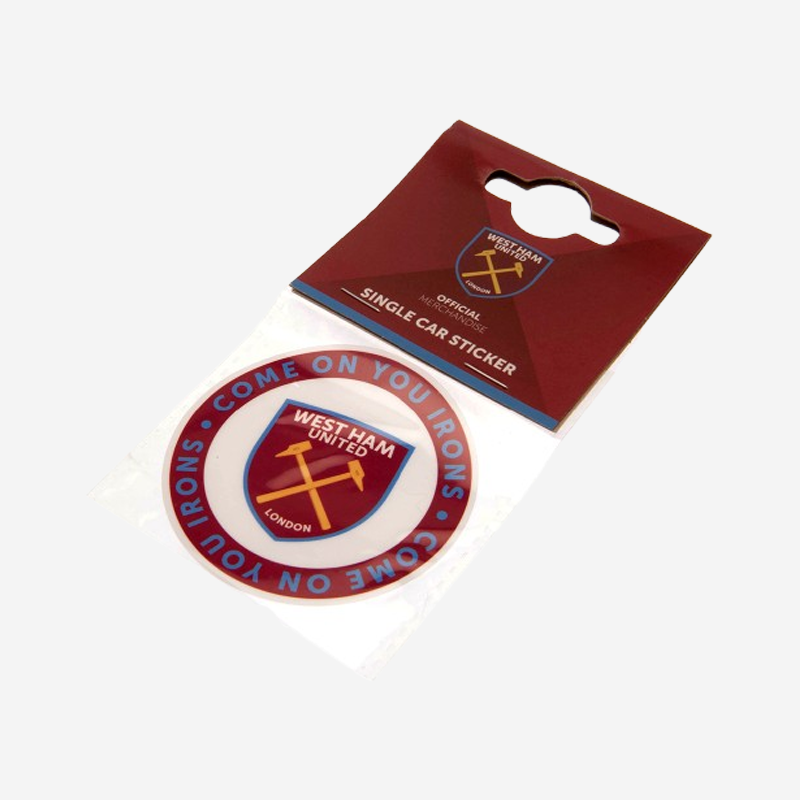 West Ham United FC COYI Car Sticker 2