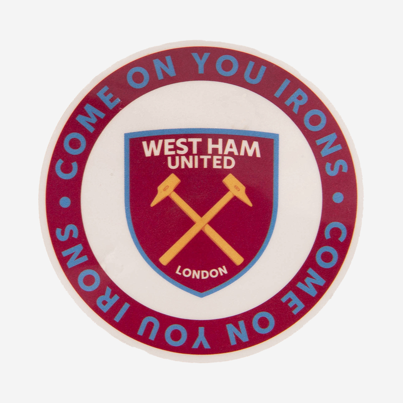 West Ham United FC COYI Car Sticker
